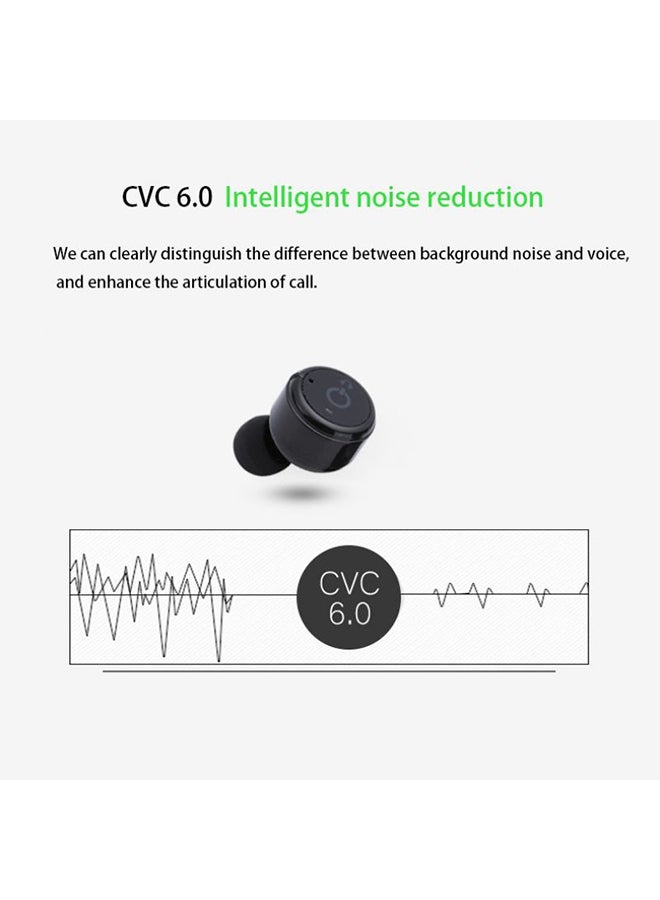 بيوينتي سماعات لاسلكية داخل الأذن أسود - Image 4