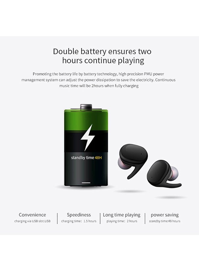 Beauenty Wireless In-Ear Headset Black - Image 3