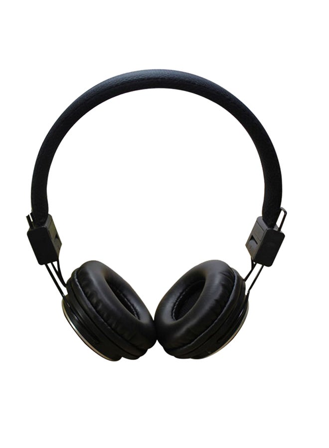Beauenty Wireless Over-Ear Headphone With Mic Black