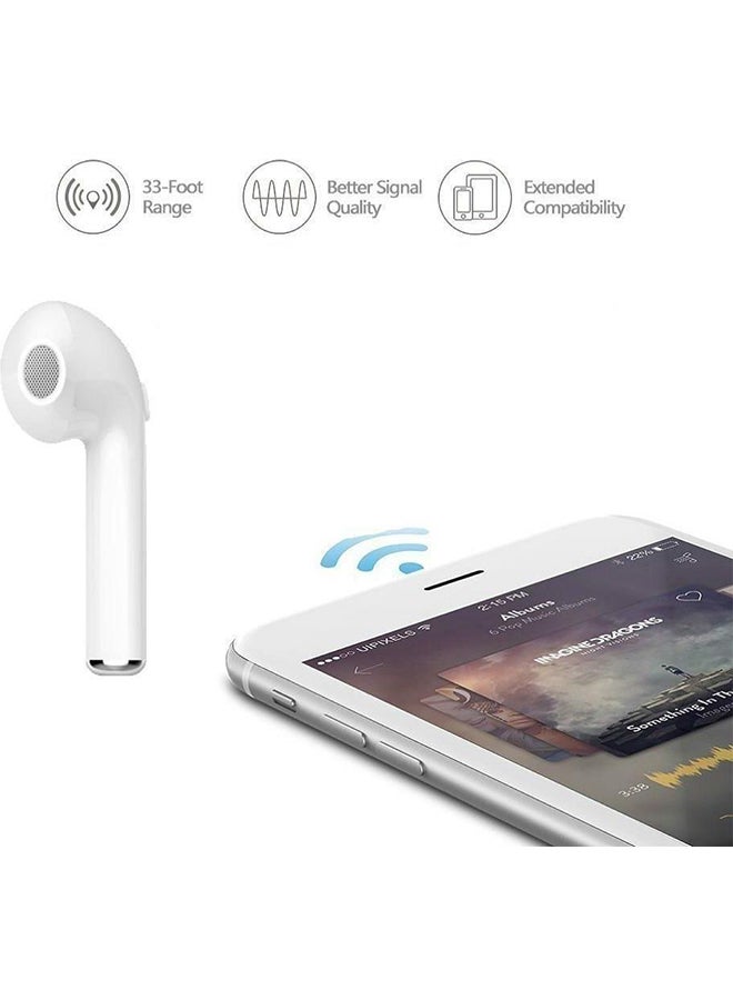 Beauenty Wireless In-Ear Headset White - Image 4