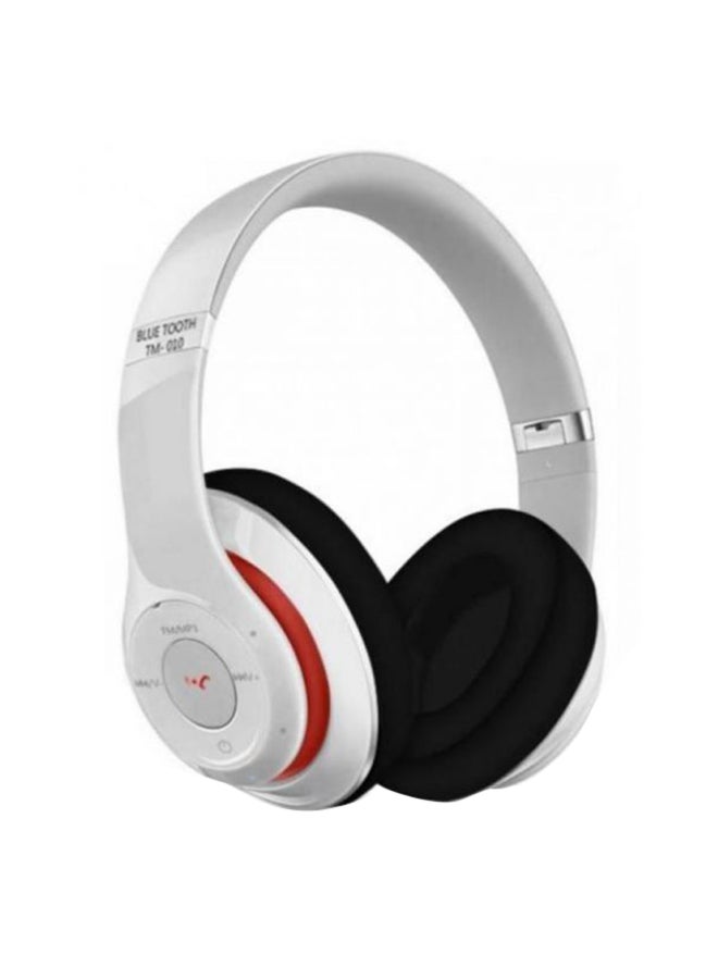 Beauenty Wireless Over-Ear Headphone With Mic White