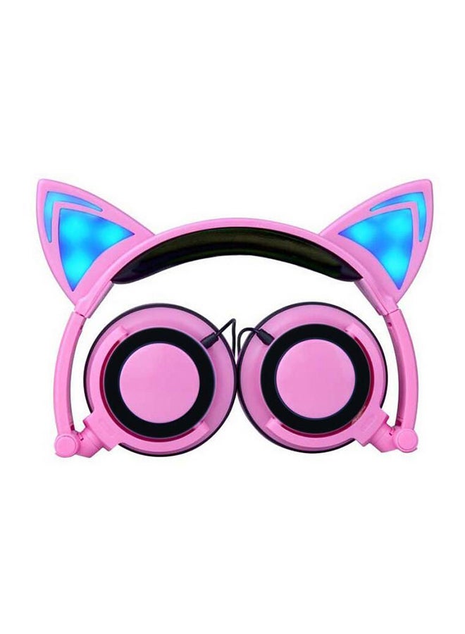 Beauenty Wireless Over-Ear Headphone With Mic Pink - Image 1