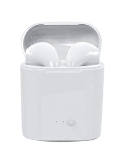 Wireless In-Ear Earphones With Charging Case White