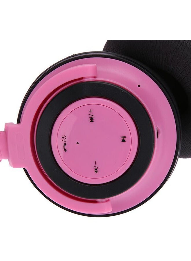 Beauenty Wireless Over-Ear Headphone With Mic Pink - Image 3