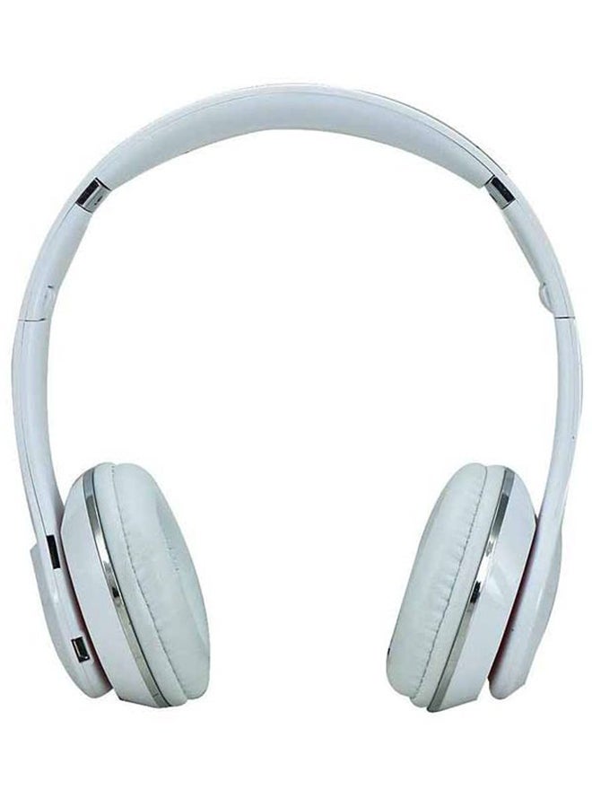 Beauenty Wireless Over-Ear Headphone With Mic White - Image 2