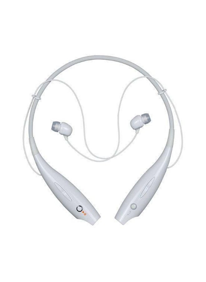 بيوينتي سماعة أذن داخلية لاسلكية بميكرفون أبيض