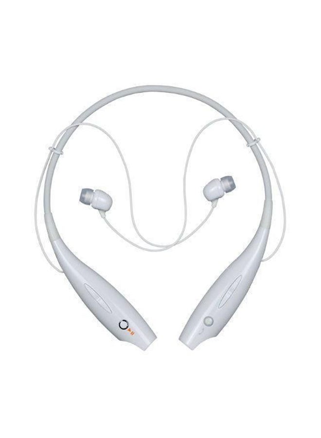 بيوينتي سماعة أذن داخلية لاسلكية بميكرفون أبيض