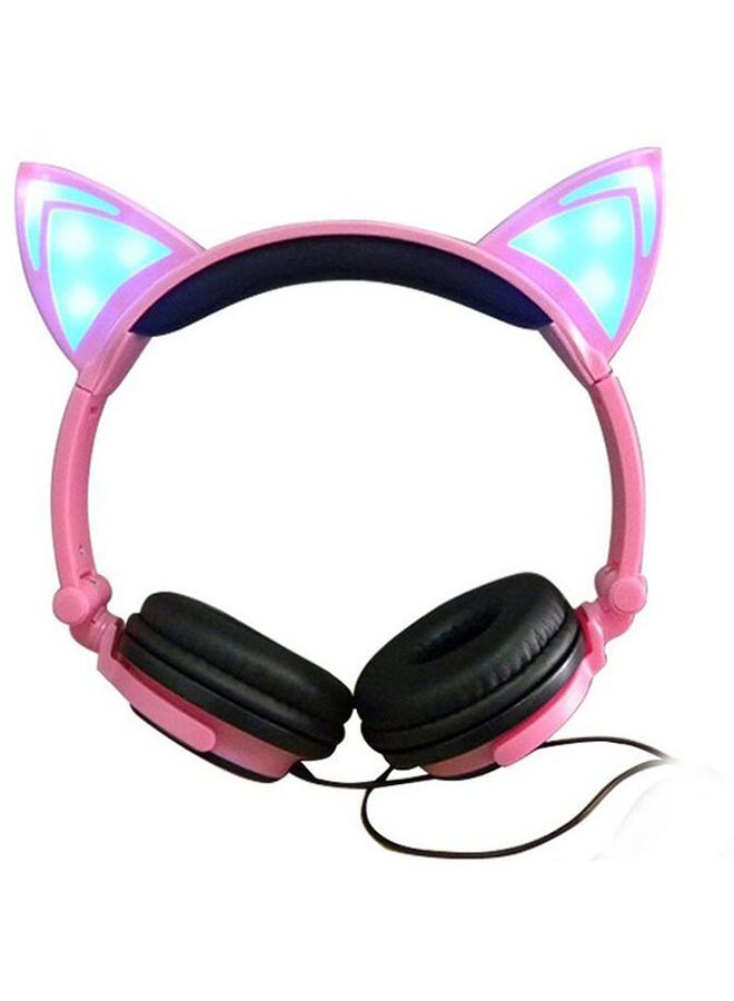 Beauenty Wireless Over-Ear Headphone With Mic Pink - Image 2