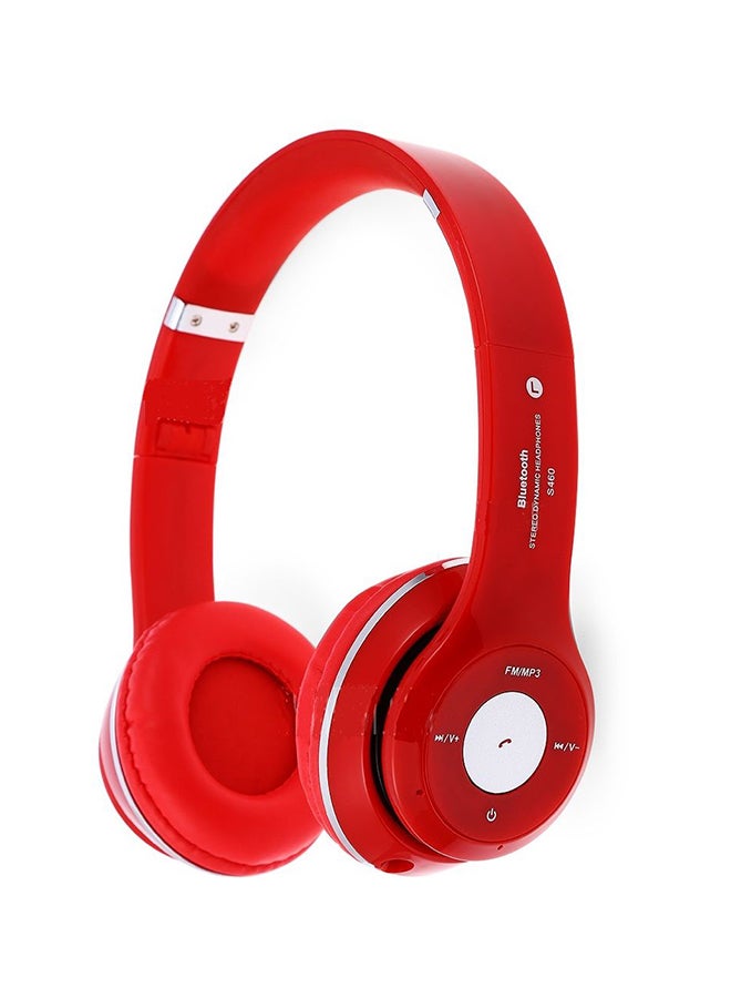 Beauenty Wireless Over-Ear Headphone With Mic Red - Image 1