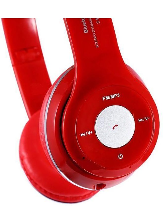 Beauenty Wireless Over-Ear Headphone With Mic Red - Image 3