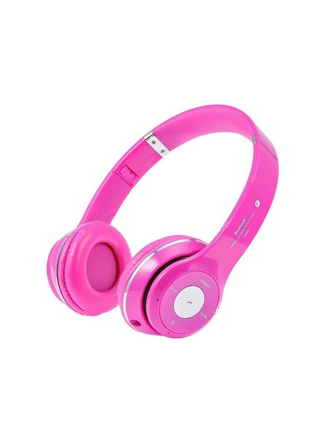 Beauenty Wireless Over-Ear Headphone With Mic Pink