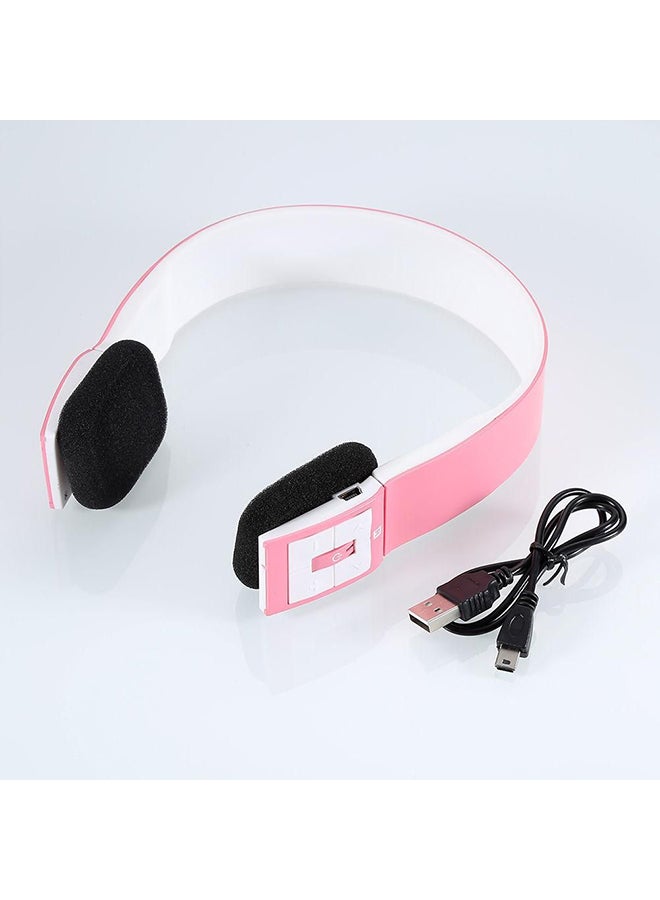 Beauenty Wireless Over-Ear Headphone With Mic Pink - Image 3