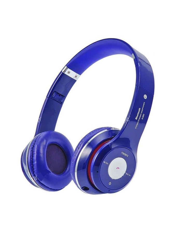 Beauenty Wireless Over-Ear Headphone With Mic Blue - Image 1
