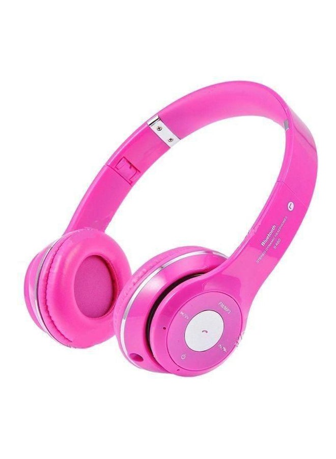 Beauenty Wireless Over-Ear Headphone With Mic Pink