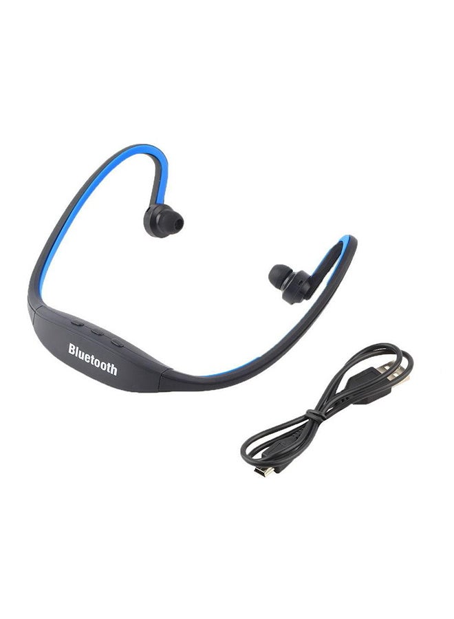بيوينتي سماعة أذن داخلية لاسلكية بميكرفون أسود/أزرق - Image 1