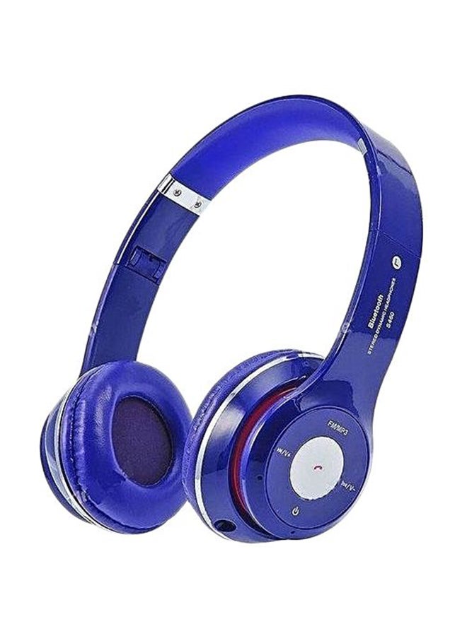 Beauenty Wireless Over-Ear Headphone With Mic Blue