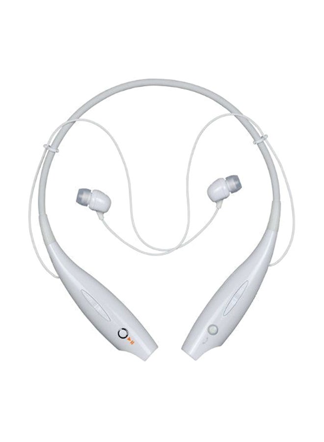 بيوينتي سماعة أذن داخلية لاسلكية بميكرفون أبيض