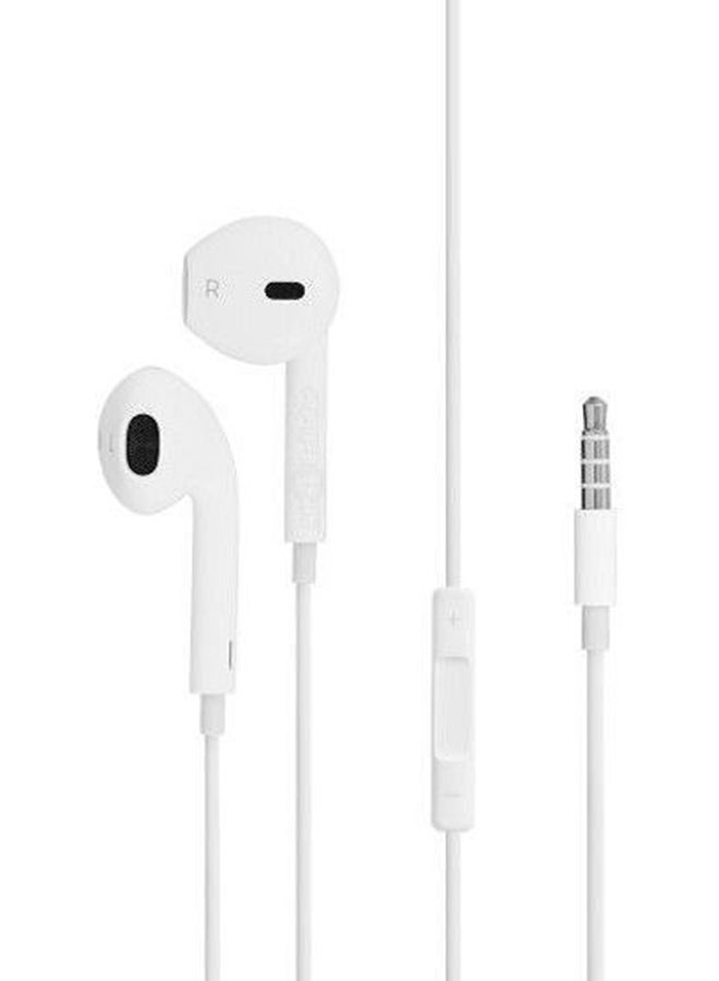 Beauenty 3.5mm In-Ear Earphone With Mic White  - Image 1