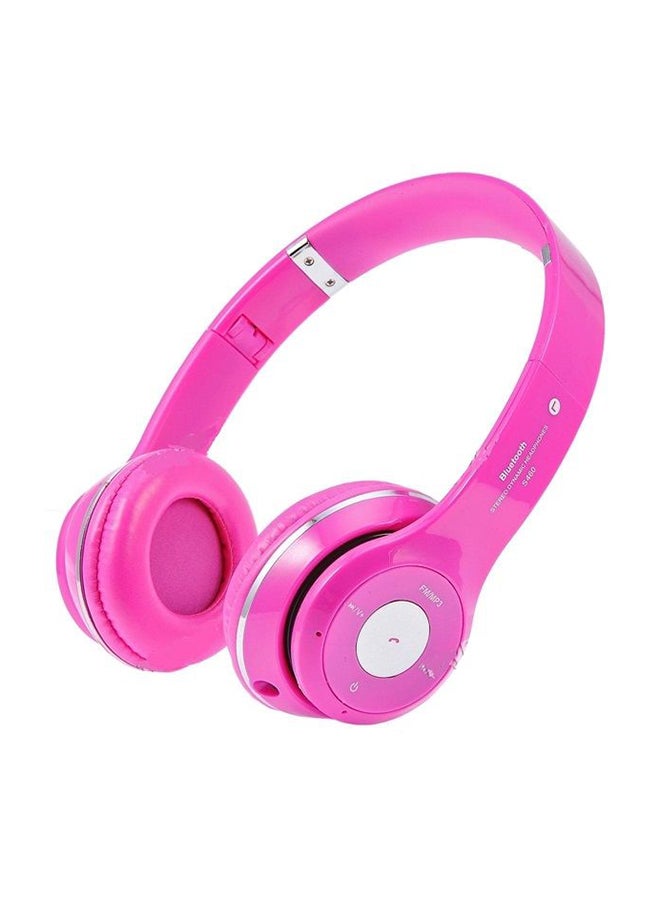 Beauenty Wireless Over-Ear Headphone With Mic Pink