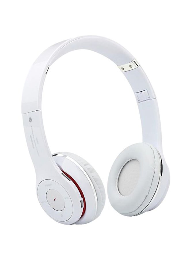 Beauenty Wireless Over-Ear Headphone With Mic White