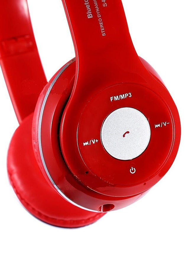 Beauenty Wireless Over-Ear Headphone With Mic Red - Image 3