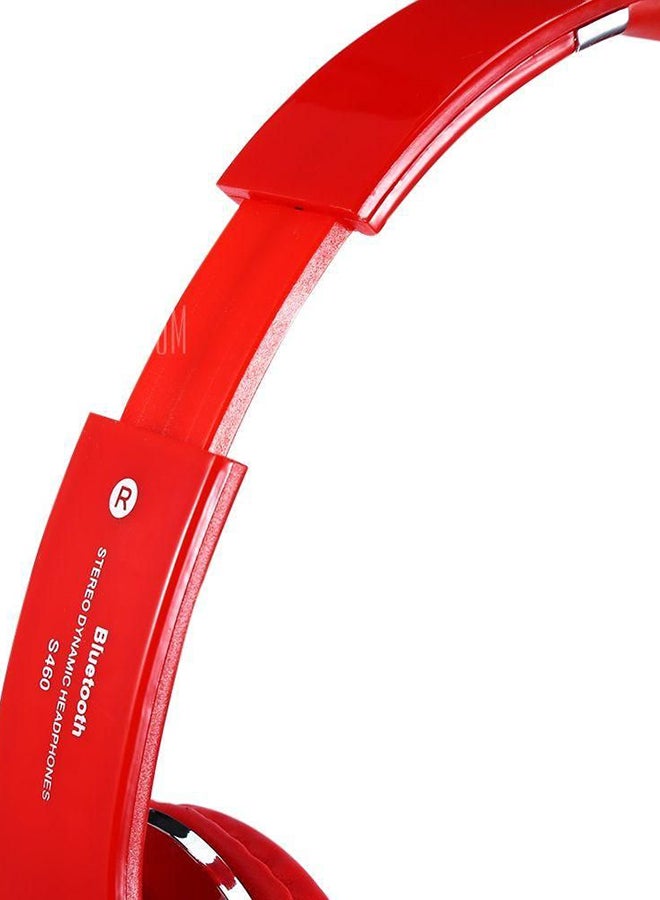 Beauenty Wireless Over-Ear Headphone With Mic Red - Image 4