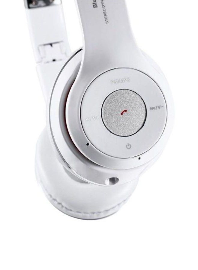 Beauenty Wireless Over-Ear Headphone With Mic White - Image 4