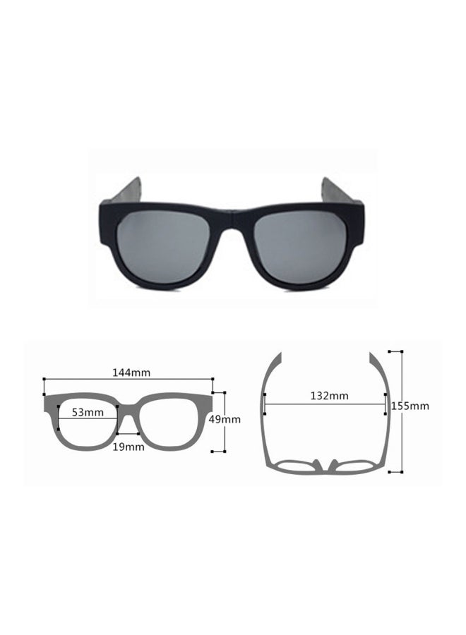 Fashionable Folding Sunglasses - Lens Size: 53 mm - Image 3