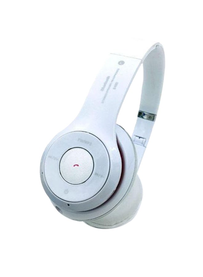 Beauenty Wireless Over-Ear Headphone With Mic White - Image 1
