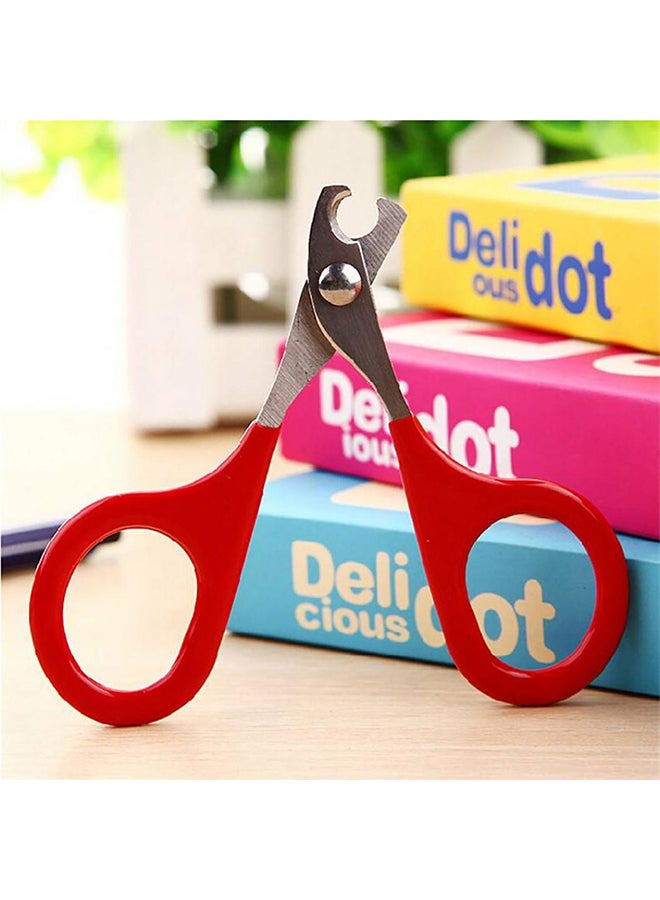 بلولانز مقص أظافر حاد لمخالب الحيوانات الأليفة أحمر - Image 2