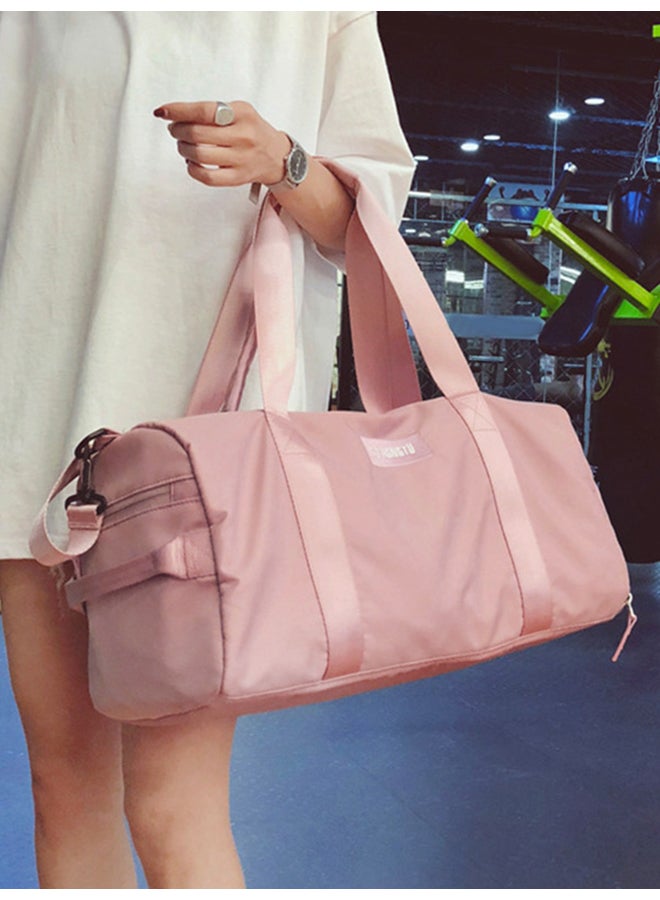 حقيبة مناسبة للسفر والتمارين والأنشطة في الأماكن المفتوحة وردي فاتح - Image 2