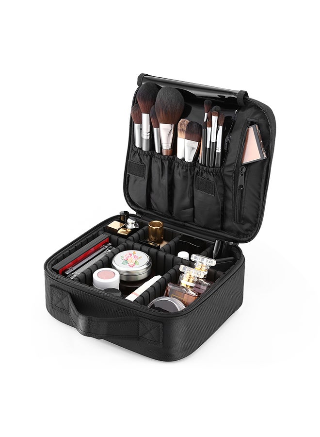 منظم لمستحضرات التجميل وأدوات الزينة أسود - Image 2