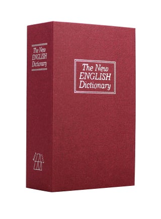 Dictionary Book Safe With Key Lock Red 432grams - v1558962418/N26206540A_1