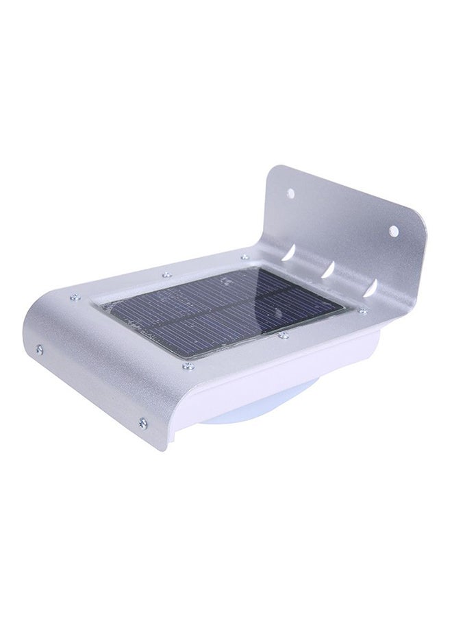 Beauenty - 16 LED Solar Power Motion Sensor Garden Security Lamp White/Black - Image 1