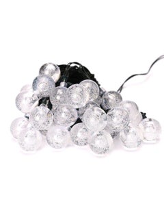20 LED Solar String Light For Christmas White 10x10centimeter White 10x10cm