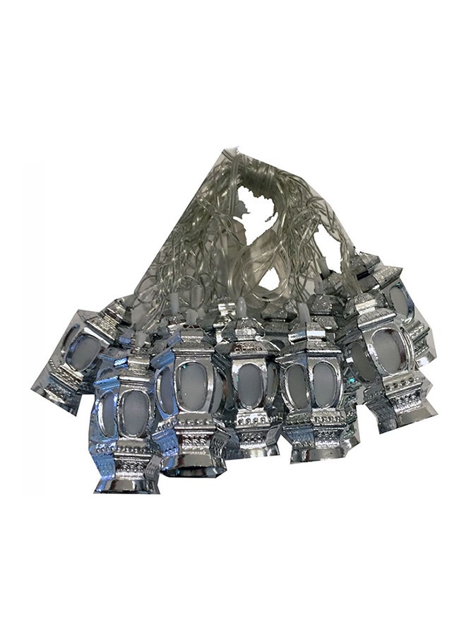 Beauenty Ramadan B. Light Lanterns Silver 10x11cm  - Image 1
