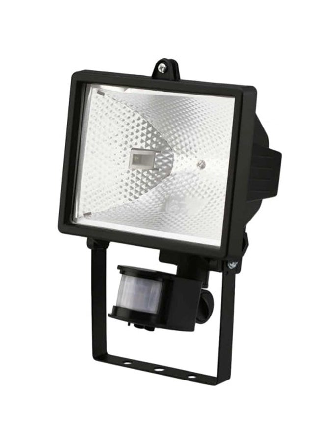 مصباح ضوء غامر بقدرة 500 وات ومزود بجهاز استشعار الحركة أسود 13x11سم