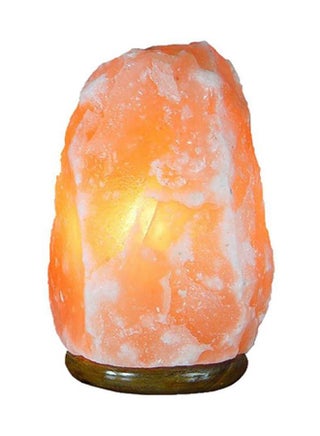 Himalayan Rock Salt Lamp White/Orange 28.4 x 15.6 x 15.2cm - v1558964005/N26090322A_1