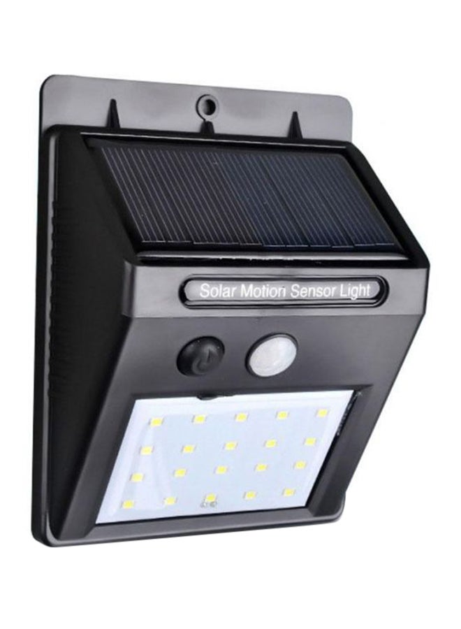 Beauenty Solar Motion Sensor Light Black/White 8 x 5 x 10cm - Image 1