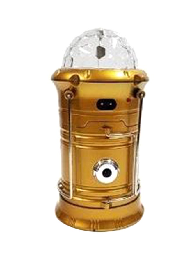 Beauenty USB LED Camping Lamp Gold/Clear 19 x 10cm - Image 1