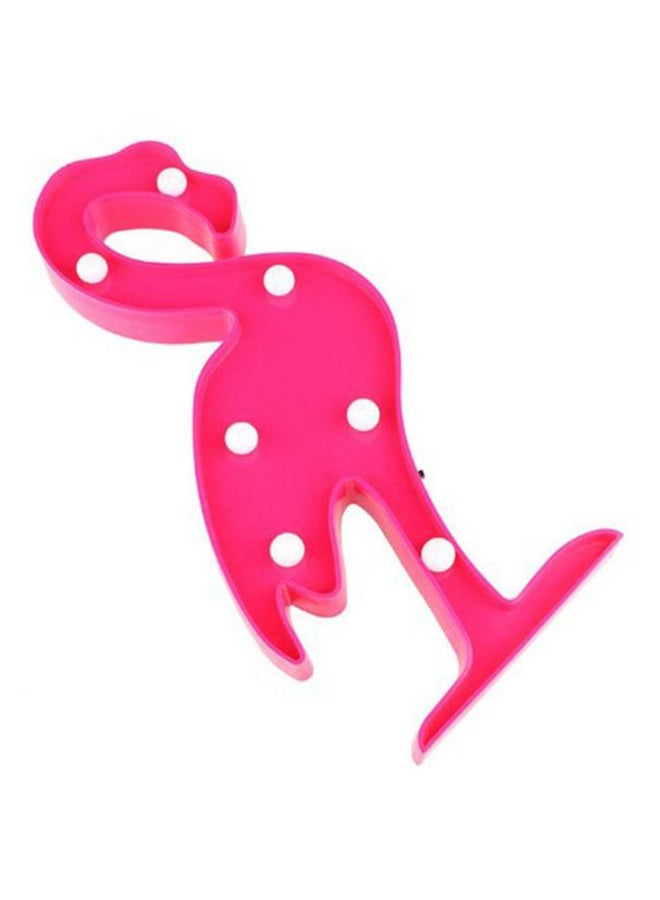 Beauenty 5 LED Bulbs 2 Aa Battery Operated Wall Lights Pink 6x7cm - Image 1