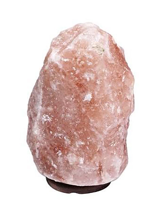 Beauenty Himalayan Rock Salt Table Lamp Brown/White  - Image 1