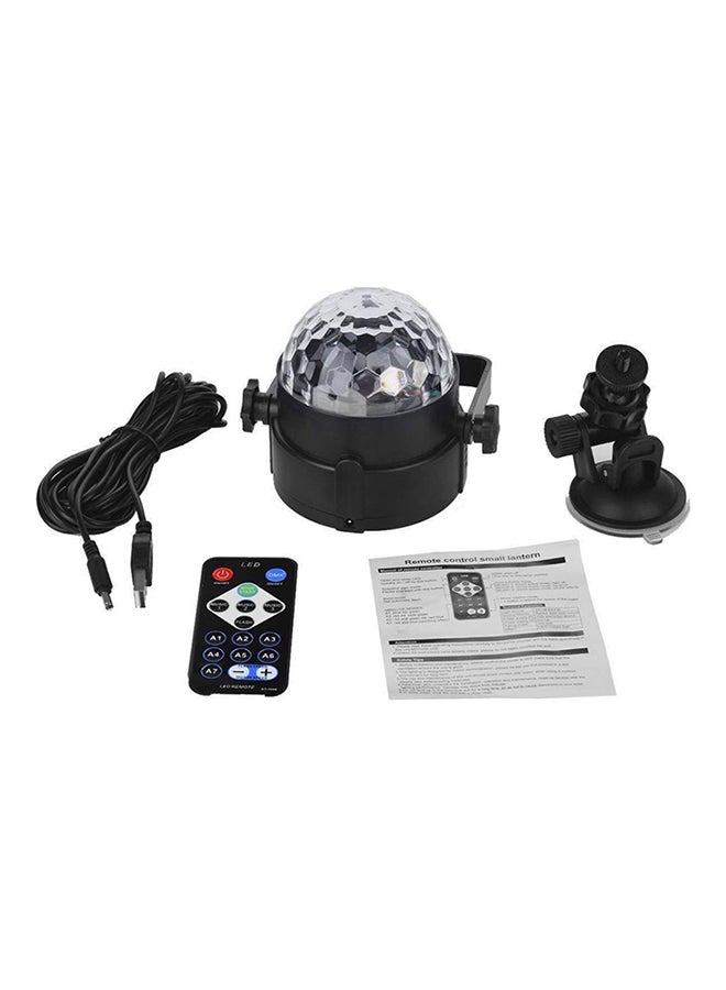 بيوينتي مصباح بتصميم كروي مزود بعدد 7 ألوان للمسرح متعدد الألوان 12x11سم - Image 1