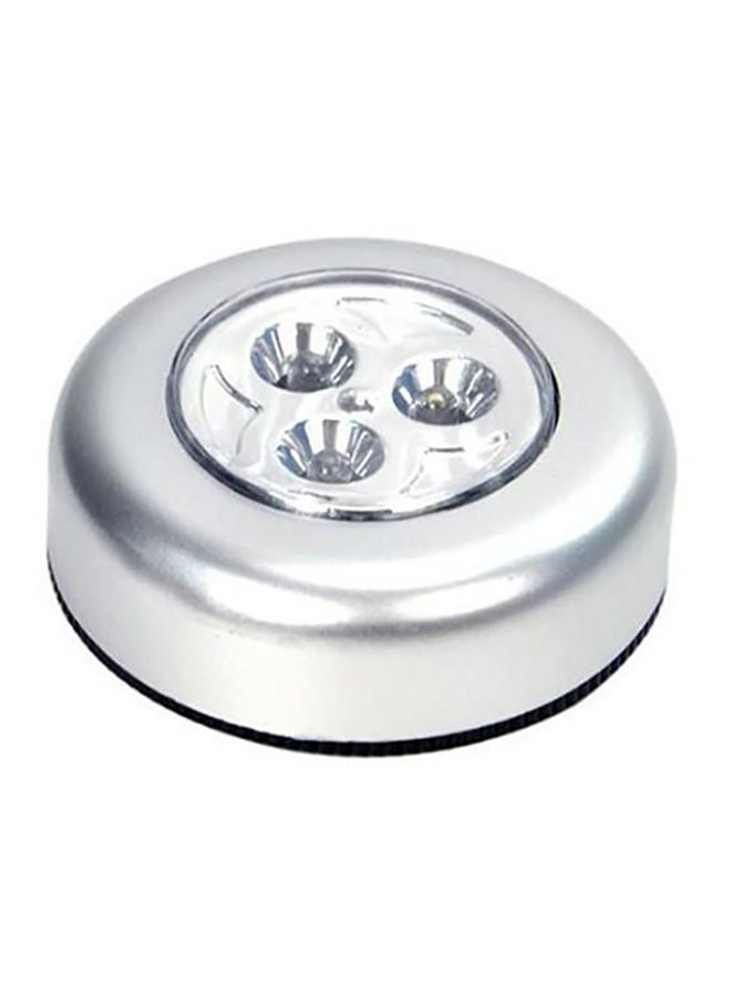 بيوينتي مصباح ليلي LED لاسلكي يعمل بالبطارية أبيض 2x11سم - Image 1