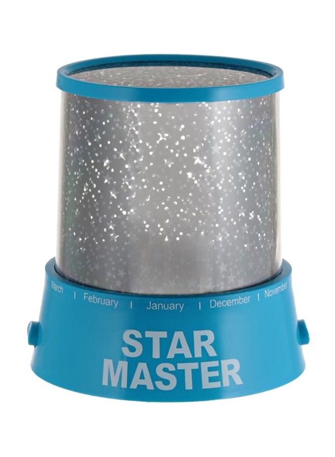Beauenty Night Stars Bedroom Lamp Grey/Blue 11x12cm  - Image 1