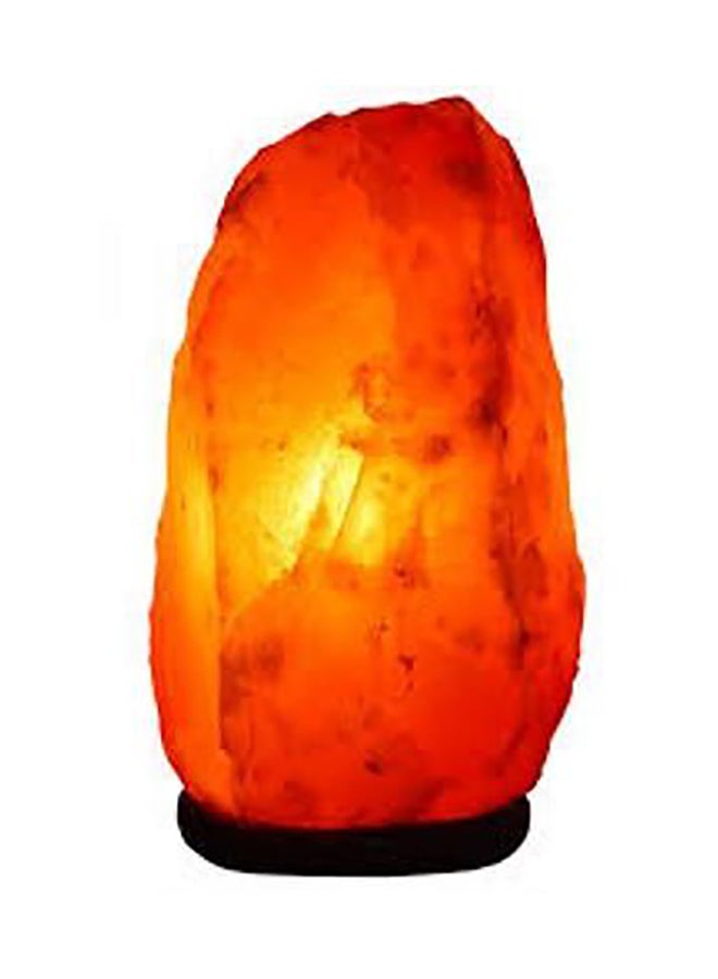 Beauenty Himalayan Rock Salt Table Lamp Orange/Yellow/White 18 x 8cm - Image 1