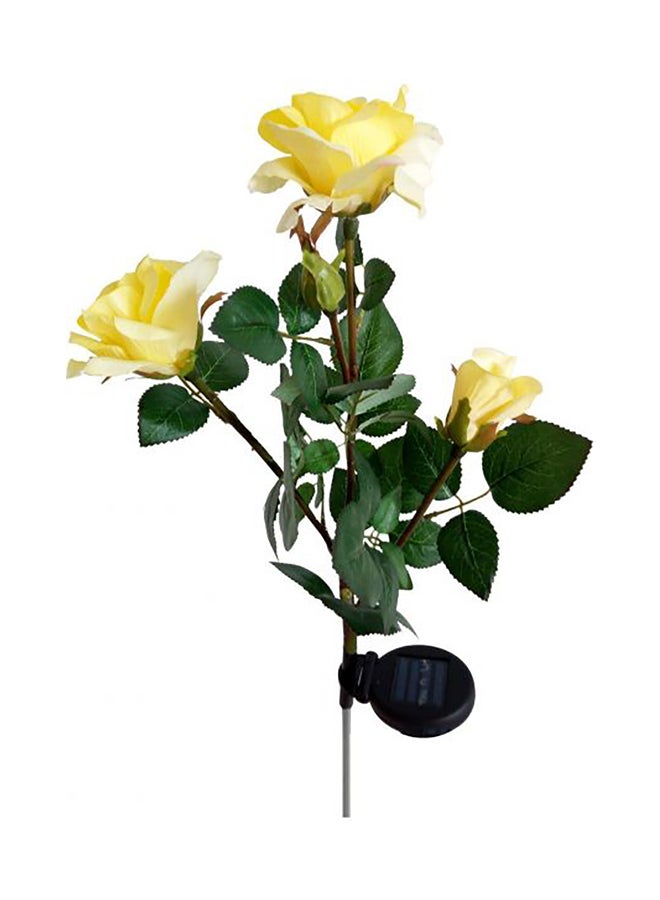 Beauenty Decorative Flower Solar LED Light Yellow/Green/Black - Image 1