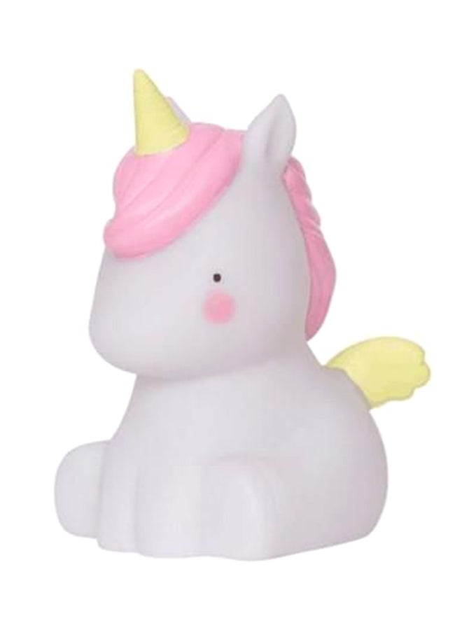 Beauenty - Unicorn Children Kids Night Light Lamp White 8x11cm - Image 1