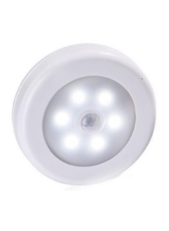 Beauenty - 6-LED Motion Sensor LED Light White 9.65 x 8.79 x 7.39cm - Image 1