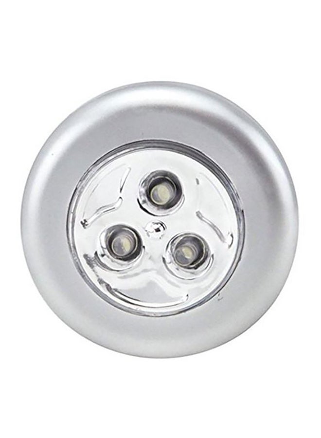 بيوينتي مصباح ليلي LED لاسلكي يعمل بالبطارية أبيض 3x8سم - Image 1